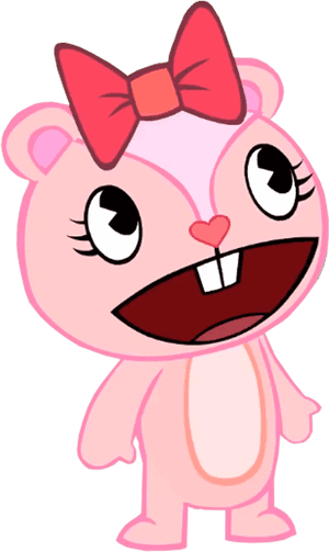 Happy Tree Friends Wiki - Happy Tree Friends Pink, HD Png Download PNG
