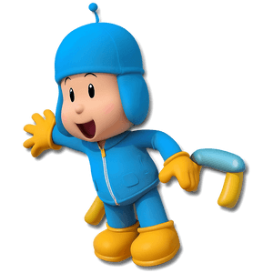 Happy Pocoyo Image PNG qak74 PNG image with transparent background
