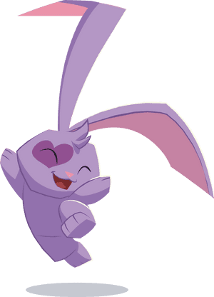Bunny Happy - Animal Jam Bunny, HD Png Download PNG with transparent background