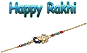 Happy Rakhi Celebration PNG Image