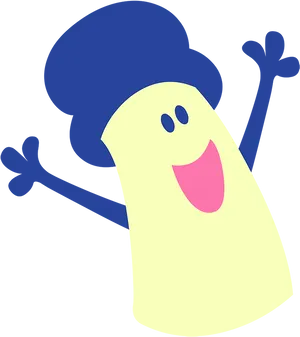 Happy Salt Shaker Cartoon Character PNG Image