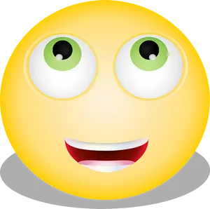 Happy Smiley Face Emoji.png PNG Image