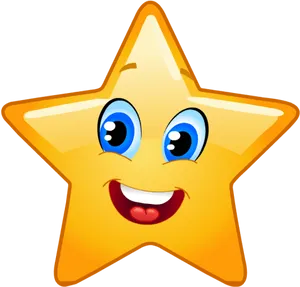 Happy_ Star_ Emoji PNG Image