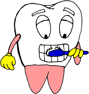 Teeth Cleaning Clipart - Brushing Teeth Clipart, HD Png Download PNG image with transparent background