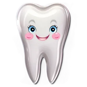 Happy Tooth Clipart Png Dhq19 PNG Image