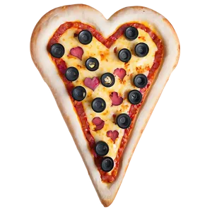 Happy Valentine's Day Heart Shaped Pizza Png 19 PNG Image