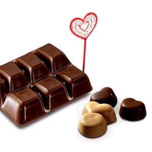 Happy Valentines Day Chocolate PNG lda52 PNG image with transparent background