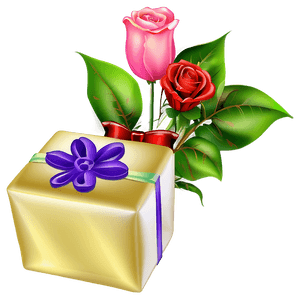 Happy Valentines Day Gift PNG aee41 PNG image with transparent background