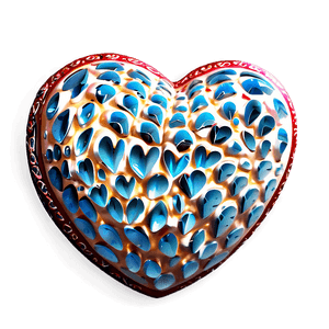 Happy Valentines Day Heart PNG rfk PNG image with transparent background