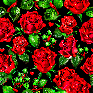 Happy Valentines Day Roses PNG yyl PNG image with transparent background