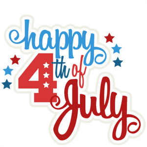 Happy4thof July Celebration Graphic PNG image with transparent background