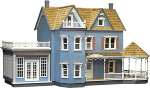 Harborside Dollhouse Kit Milled - Roof, HD Png Download PNG image with transparent background