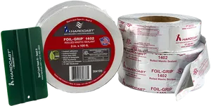 Hardcast Foil Grip Mastic Sealant Tape PNG Image