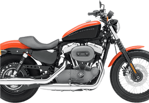 Harley Davidson 1200 Motorcycle Bike Png Transparent - 2012 Harley Nightster 1200, Png Download PNG image with transparent background