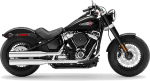 Harley Davidson Classic Motorcycle PNG Image