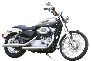 Harley Davidson Motorcycle Isolated PNG Image