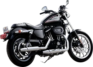 Harley Davidson Motorcycle Profile PNG Image