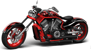 Harley Davidson Png Photo - Red Harley Davidson Bikes, Transparent Png PNG image with transparent background
