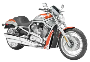 Harley Davidson V R O D Motorcycle PNG Image