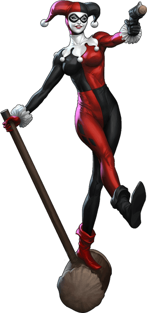 Harley Quinn Batman Joker Comic Book Art - Harley Quinn Comic Character, HD Png Download PNG image with transparent background