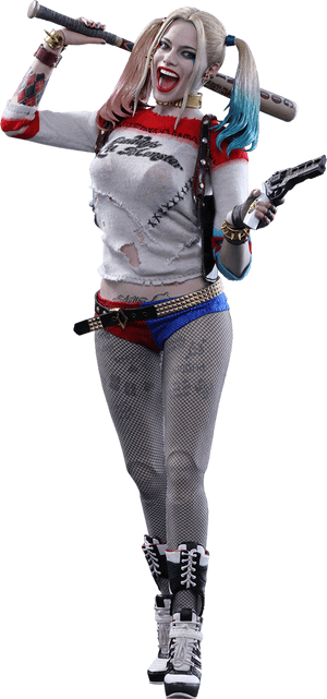 Harley Quinn Png - Harley Quinn Suicidé Squad Figure, Transparent Png PNG image with transparent background