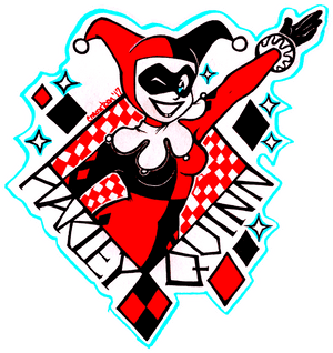 °˖✧◝ ◜✧˖°, Inktober Day - Harley Quinn Clipart, HD Png Download PNG image with transparent background