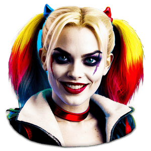 Harley Quinn Comic Book Version PNG vml PNG image with transparent background