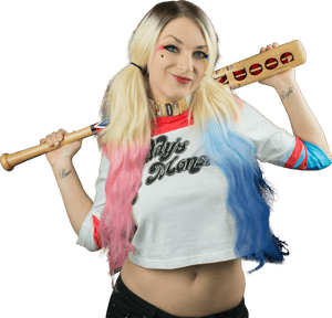Transparent Suicide Squad Harley Quinn Png - Harley Quinn Camiseta Manga Corta, Png Download PNG image with transparent background