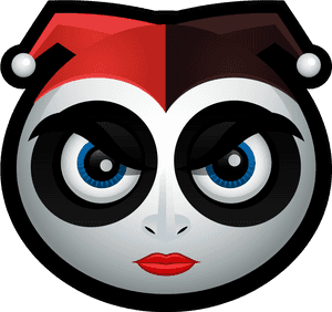 Transparent Harley Quinn Png - Harley Quinn Head Png, Png Download PNG image with transparent background