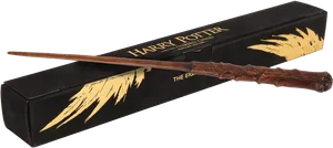 Harry Potter Wandwith Box PNG Image