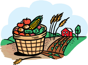 Vector Agriculture Clipart Town , Png Download - Food And Agriculture Png, Transparent Png PNG