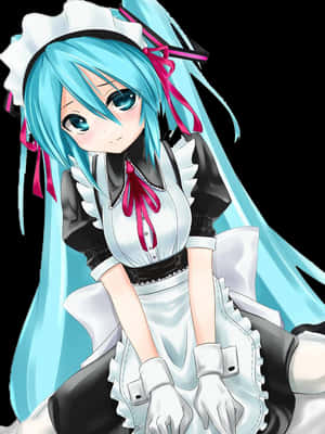 Hatsune Miku Maid, HD Png Download PNG with transparent background