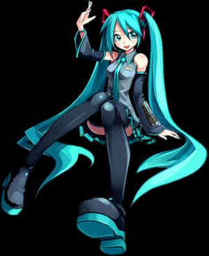 Hatsune Miku Png , Png Download - Hatsune Miku, Transparent Png PNG with transparent background