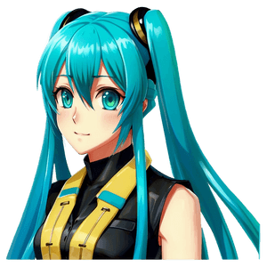 Hatsune Miku Vocaloid Character PNG 81 PNG image with transparent background