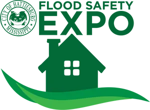 Hattiesburg Flood Safety Expo Logo PNG Image