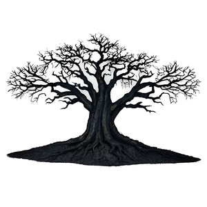 Haunted Black Tree Png 33 PNG Image