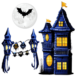 Haunted House Decorations PNG 37 PNG