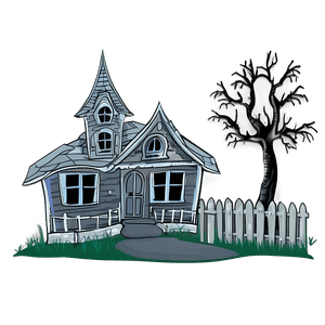 Haunted House Halloween PNG 04292024 PNG image with transparent background