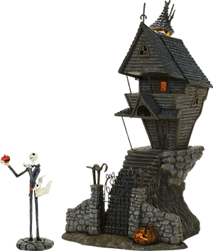 Halloween Village Houses PNG HD Isolated PNG with transparent background