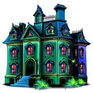 Haunted Mansion House Clipart Png 8 PNG Image