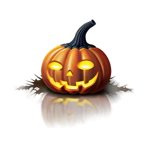 Haunted Pumpkin Decoration Png Ouw65 PNG Image