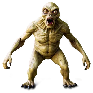 Haunting Monster Png 06122024 PNG Image