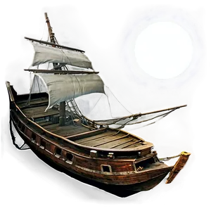 Haunting Shipwreck Night Png Xkn10 PNG Image