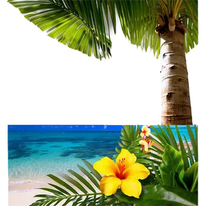 Hawaiian Islands Beach Paradise Png Mrw20 PNG Image