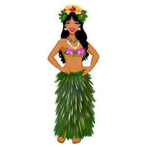 Hawaiian Islands Hula Dancer Png Msh20 PNG Image