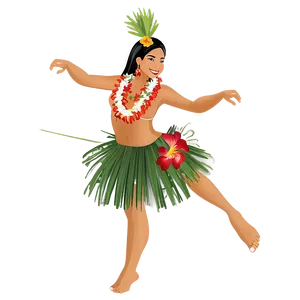 Hawaiian Islands Hula Dancer Png Rnm13 PNG Image