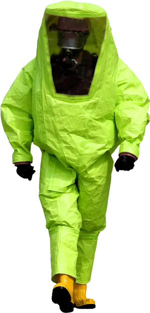 Hazmat Suit Isolation PNG Image