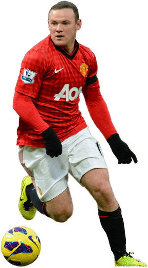 Hd Photoshop A Png Manchester United Fc Soccer Player - Wayne Rooney Manchester United Png, Transparent Png PNG image with transparent background