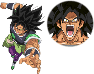 He Already Did, It's Called Rage Mode Broly - Broly Dbs, HD Png Download PNG image with transparent background