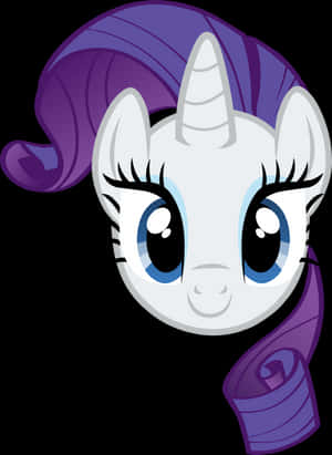 Head Clipart My Little Pony - My Little Pony Rarity Face, HD Png Download PNG image with transparent background